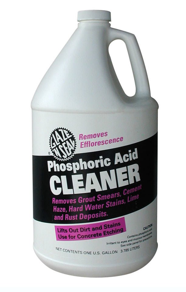 Phosphoric Acid Cleaner - Glaze 'N Seal