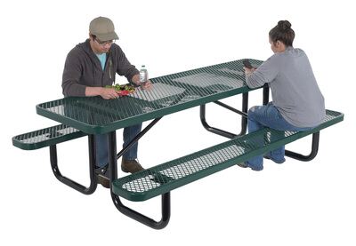 Picnic Tables - Steel Mesh Vestil