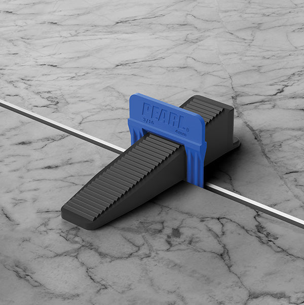 PLS Blue Leveling Clips 3/16" Pearl Abrasive