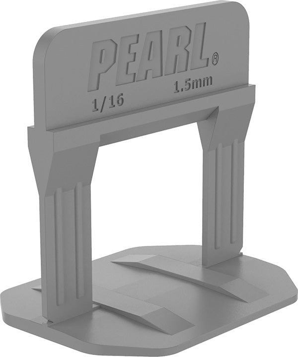 PLS Gray Leveling Clips 1/16 Pearl Abrasive