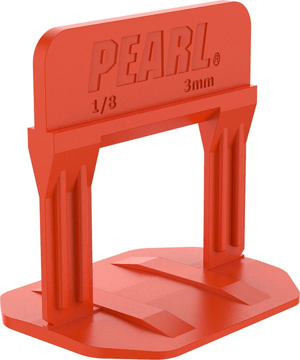 PLS Red Leveling Clips 1/8" Pearl Abrasive