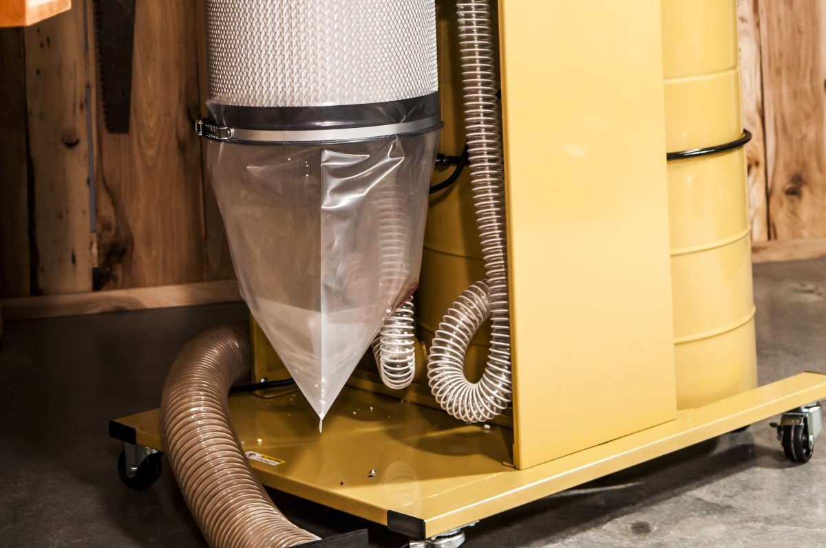 PM2200 Cyclonic Dust Collector - with HEPA Filter Kit Powermatic