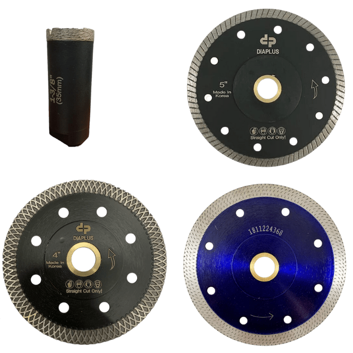 Porcelain Bit and Blade Package Diamond Tool Store