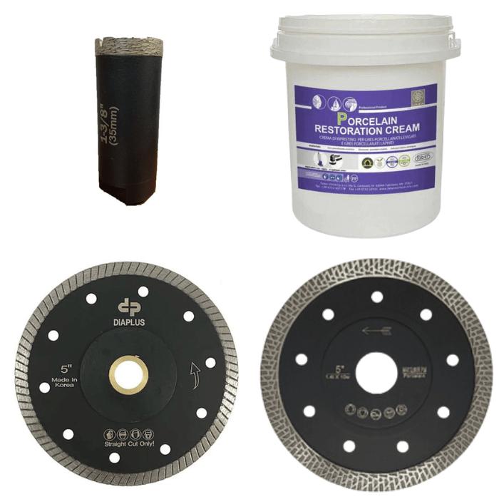 Porcelain Package 2 Diamond Tool Store