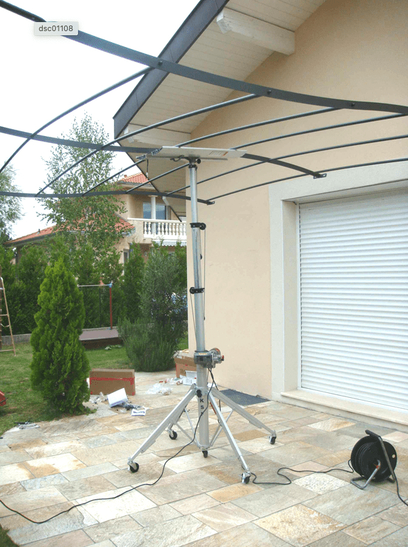 Portable Lifter CM Series DTS Glass & Material Handling Equipment