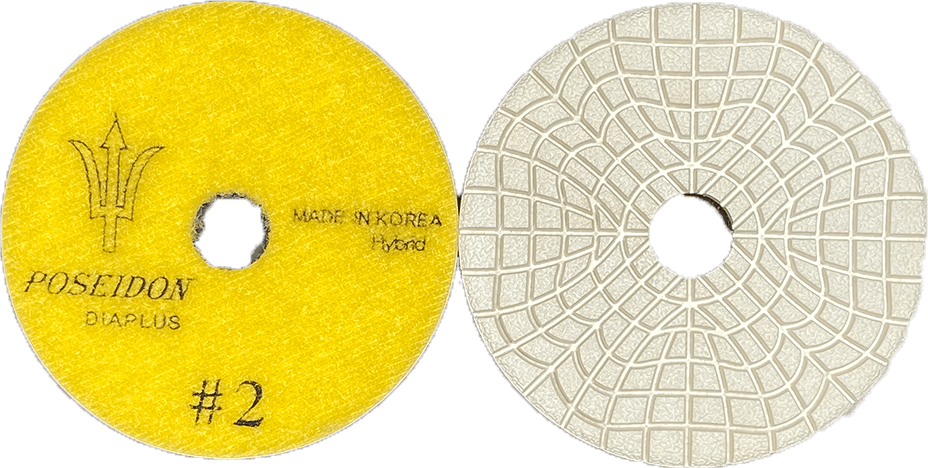 Poseidon 3 Step Premium Pads for Quartz DPW3S02 Dia Plus Step 2