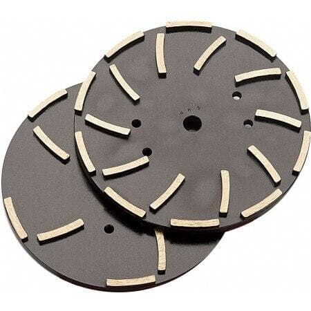 Premium Black Floor Grinding Heads - 10" 11406 Diamond Products Hard, Non-Abrasive 12