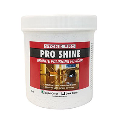 Pro Shine Granite Polishing Powder P-GPL1 Stone Pro Light 1 lb
