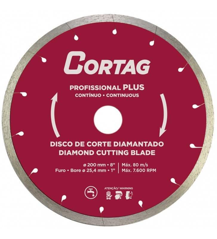 Professional Plus 8" Diamond Blade Cortag