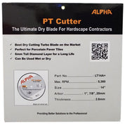 PT Cutter For Porcelain Paver - Alpha Tools