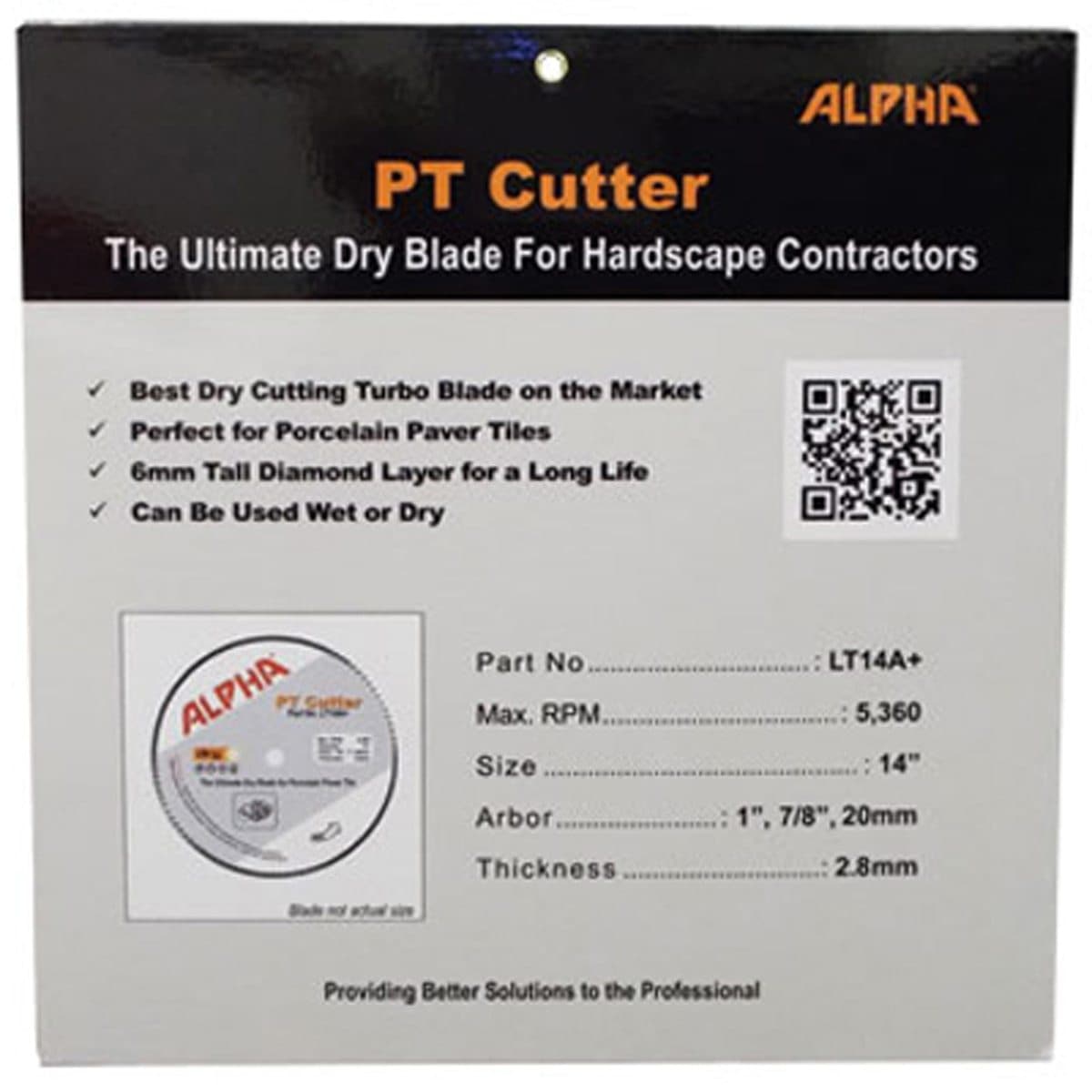 PT Cutter For Porcelain Paver Alpha Tools