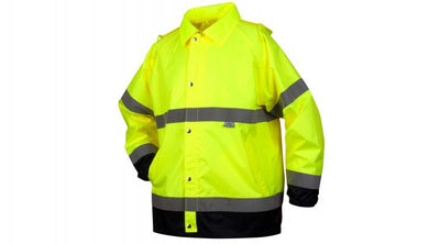Pyramex Hi-Vis Rainwear Jacket (Pack of 2) Pyramex