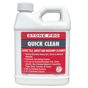 Quick Clean Acidic Tile & Grout Cleaner - Stone Pro