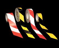 Reflective Hazard Stripe Tape Mutual Industries