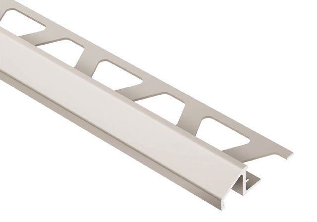 RENO-U Aluminum Edge-Protection Profile – 8' 2-1/2" AU80AT Schluter Satin Nickel Anodized 8 mm (5/16")