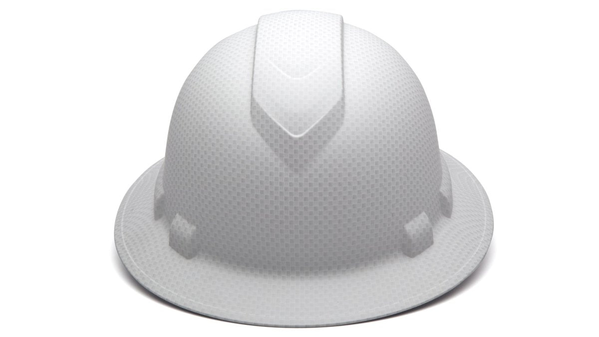 Ridgeline Full Brim Hard Hat- graphite white Pyramex