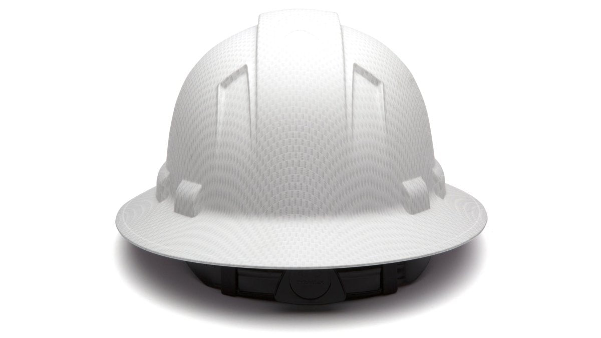 Ridgeline Full Brim Hard Hat- graphite white Pyramex