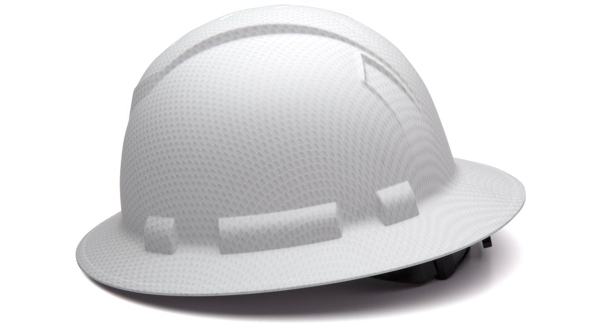 Ridgeline Full Brim Hard Hat- graphite white HP54116 Pyramex singles