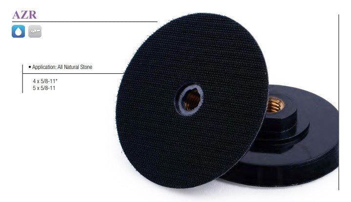 Rigid Backing Pads, Single Layered Flat Diamond Tool Store