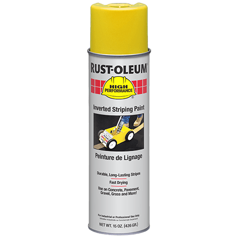 Rust-Oleum 2300 System Inverted Striping Paint - 6 Count 2548838 Rust-Oleum Yellow
