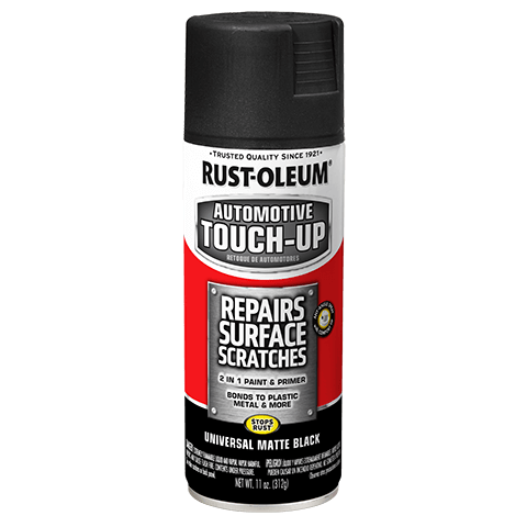 Rust-Oleum Automotive Universal Touch-Up Aerosols - 11oz Spray (6 Count) 363390 Rust-Oleum Matte Black