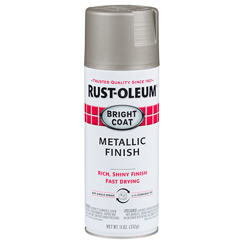 Rust-Oleum Bright Coat Spray Paint - 6 Count 7715830 Rust-Oleum Aluminum