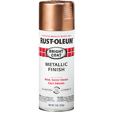 Rust-Oleum Bright Coat Spray Paint - 6 Count 344733 Rust-Oleum Rose Gold