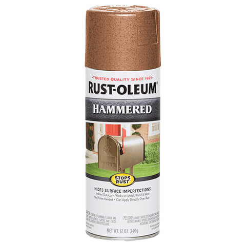 Rust-Oleum Hammered Spray Paint - 12oz (6 Count) 210849 Rust-Oleum Copper