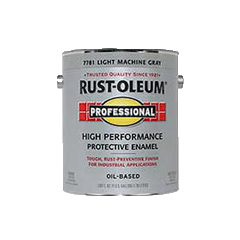 Rust-Oleum High Performance Protective Enamel - Gallon (2 Count) 7781402 Rust-Oleum Light Machine Gray