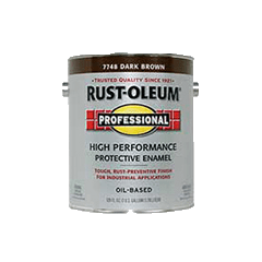 Rust-Oleum High Performance Protective Enamel - Gallon (2 Count) 7748402 Rust-Oleum Dark Brown