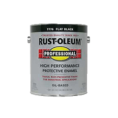 Rust-Oleum High Performance Protective Enamel - Gallon (2 Count) 7776402 Rust-Oleum Flat Black
