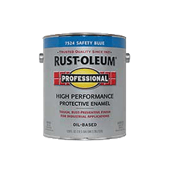 Rust-Oleum High Performance Protective Enamel - Gallon (2 Count) 7524402 Rust-Oleum Safety Blue