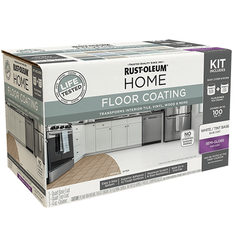 Rust-Oleum Home Floor Ultra White / Tint Base Kits (Case 4) Rust-Oleum