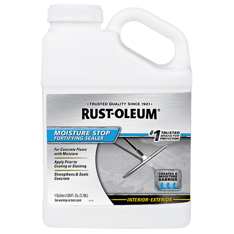 Rust-Oleum Moisture Stop Fortifying Sealer - Gallon (Case of 4) Rust-Oleum