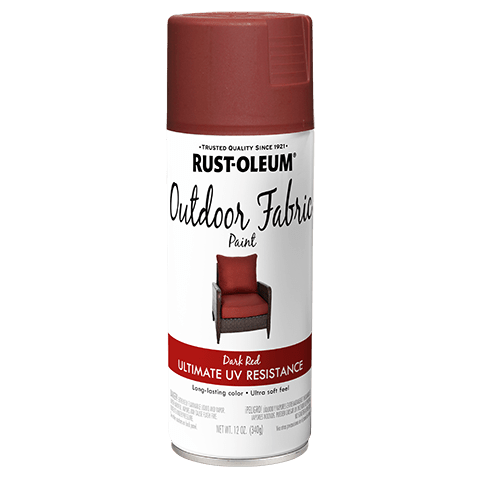 Rust-Oleum Outdoor Fabric Paint - 12oz (6 Count) 358831 Rust-Oleum Dark Red