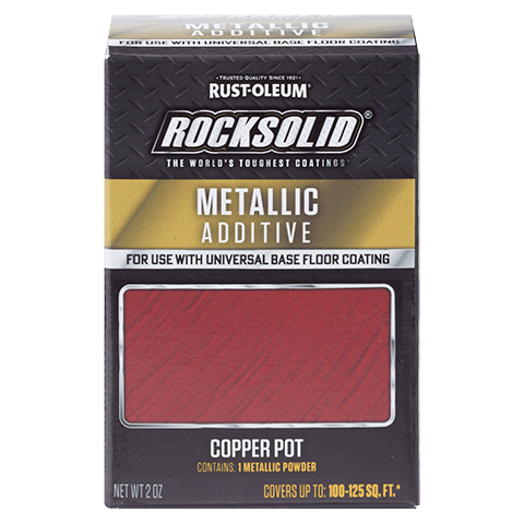 Rust-Oleum Rocksolid Metallic Additives - 2oz (2 Count) 286894 Rust-Oleum Copper Pot