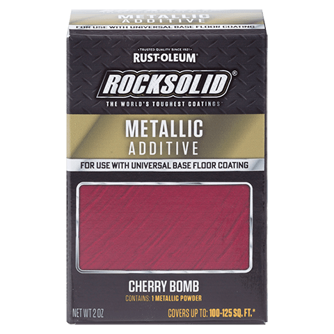 Rust-Oleum Rocksolid Metallic Additives - 2oz (2 Count) 286896 Rust-Oleum Cherry Bomb