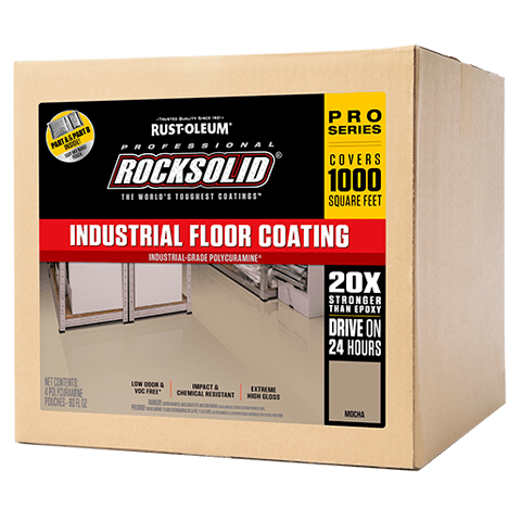 Rust oleum professional garage floor coating kit discount