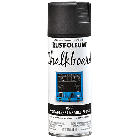 Rust-Oluem Chalkboard Black Paint 301438 Rust-Oleum 11 oz. Spray (6 Count)