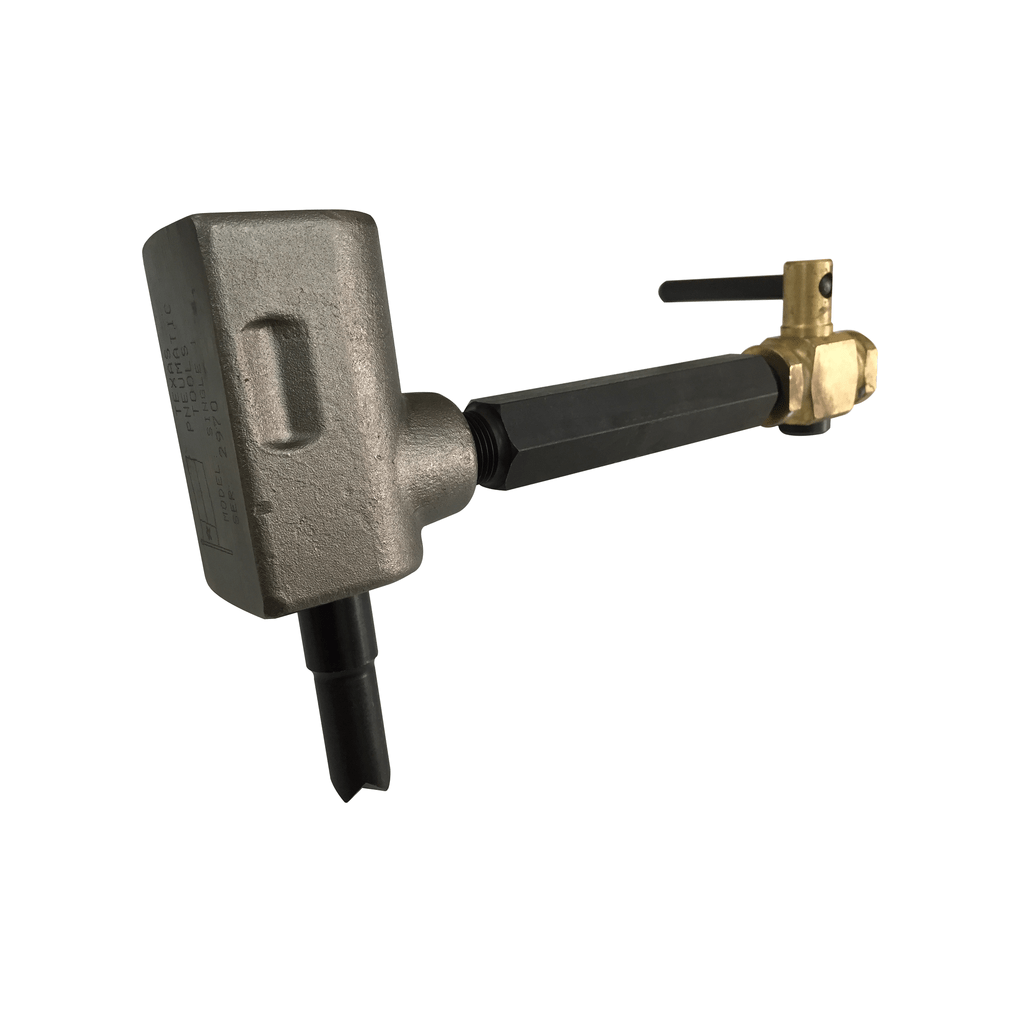 S1-AC-151 - Single Piston Scaler w/ Air Cock Handle & TX-00151 Piston Texas Pneumatic Tools