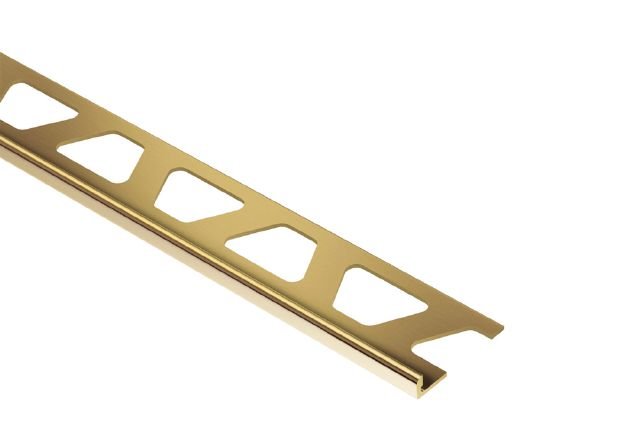 SCHIENE Brass Edge Trim – 8' 2-1/2" M45 Schluter 4.5 mm (3/16")