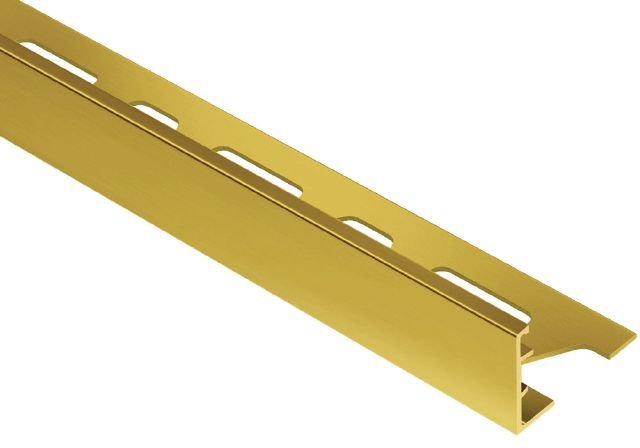 SCHIENE Brass Edge Trim – 8' 2-1/2" M150 Schluter 15 mm (9/16")