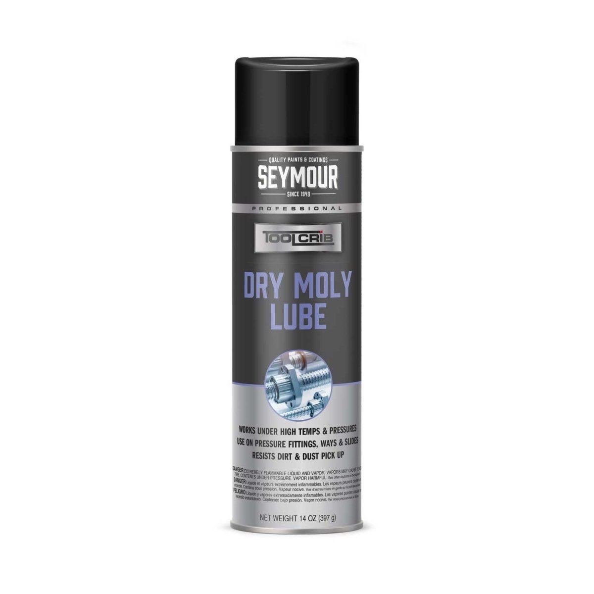 Seymour Tool-Crib, Dry Moly Lube (Case of 6) Seymour