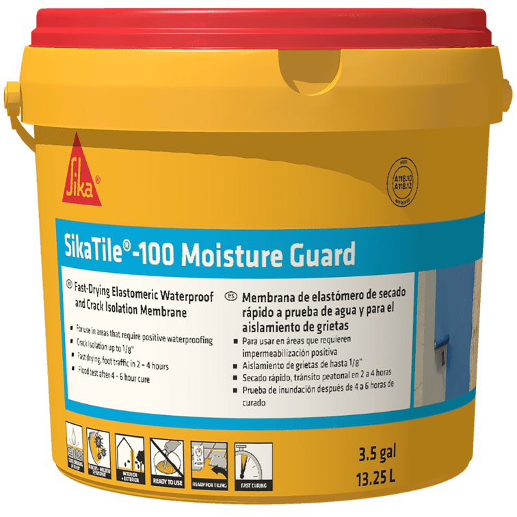 SikaTile -100 Moisture Guard Waterproof and Crack Isolation Membrane Sika