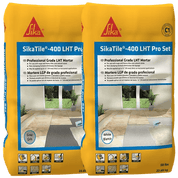 SikaTile®-400 LHT Pro Set Heavy Tile Mortar - Pallet of 48 Bags - Sika