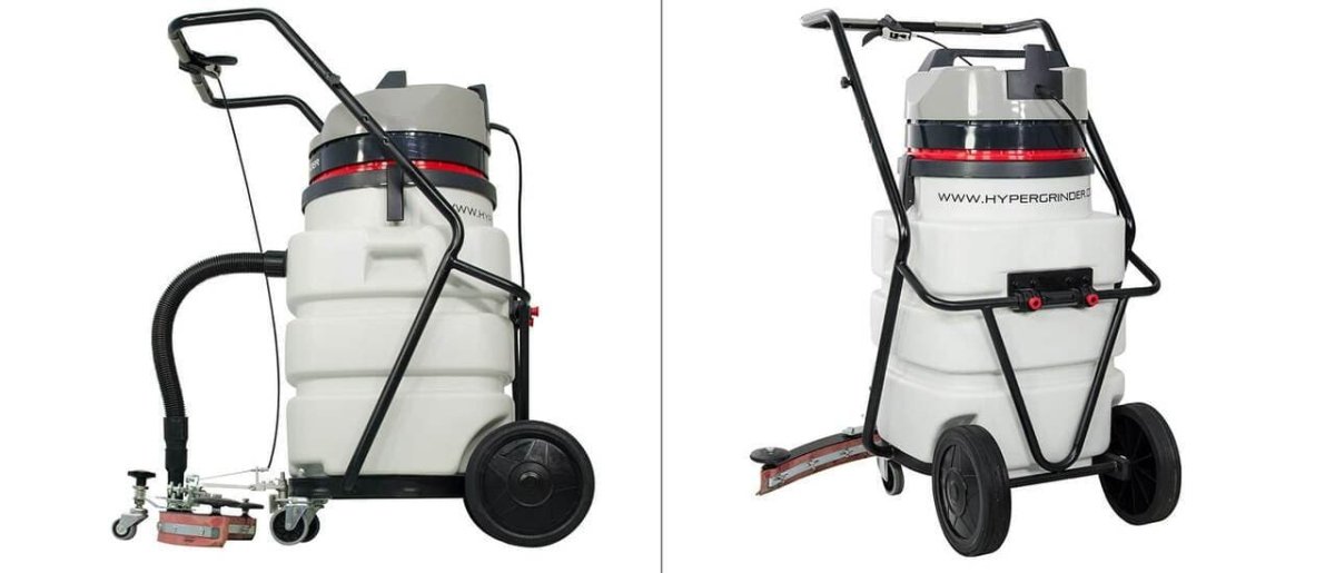 Slurryvak 114 Concrete Vacuum with Squeegee Hypergrinder