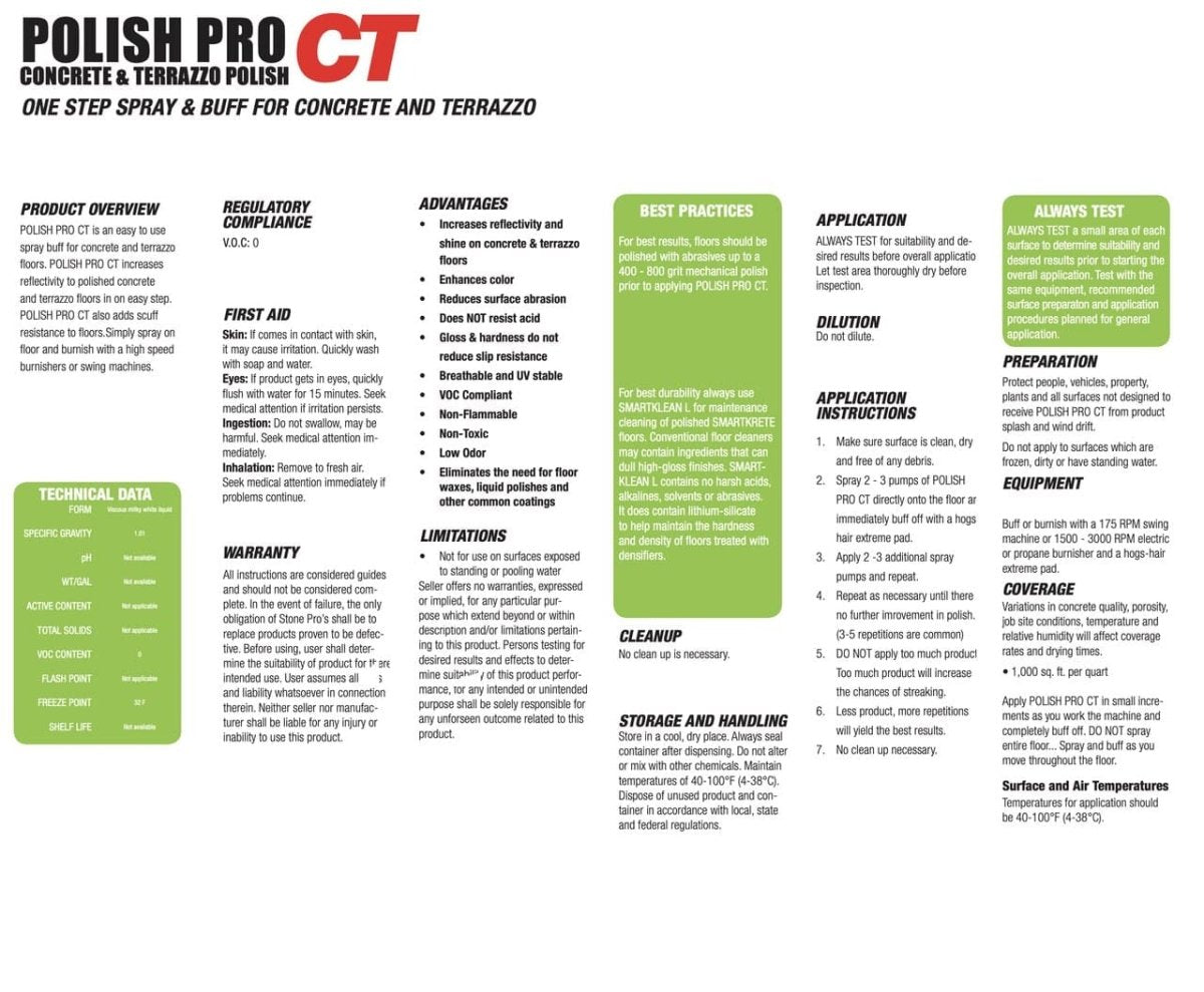 SmartKrete Polish Pro Stone Pro