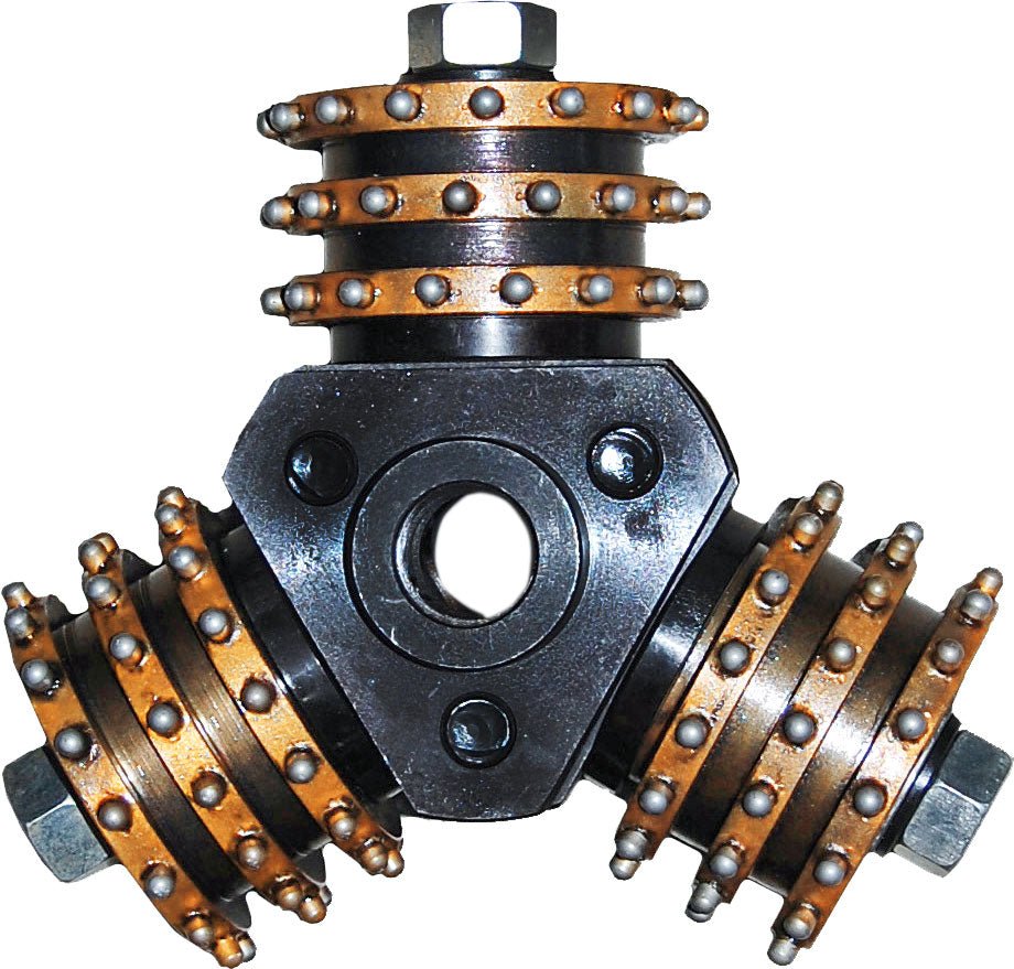 SMITH LNX8 Gasoline Rotary Eraser 25N364 Smith Manufacturing Erase-it Spindle MEDIUM Pattern