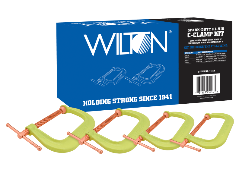 Spark-Duty 400CS Hi-Vis C-Clamp Kit Wilton