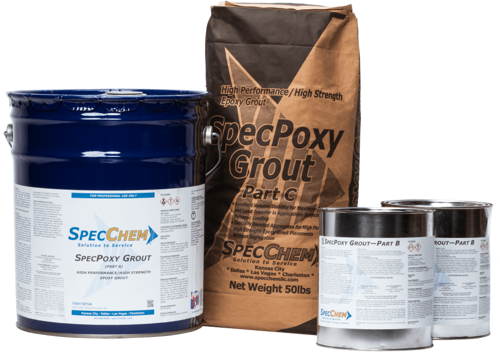 SpecPoxy High Performance/High-Strength Epoxy Grout - SpecChem